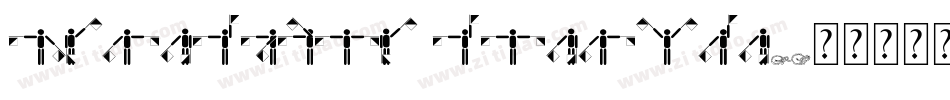 Semaphore Pramuka字体转换